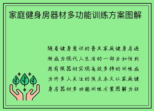 家庭健身房器材多功能训练方案图解